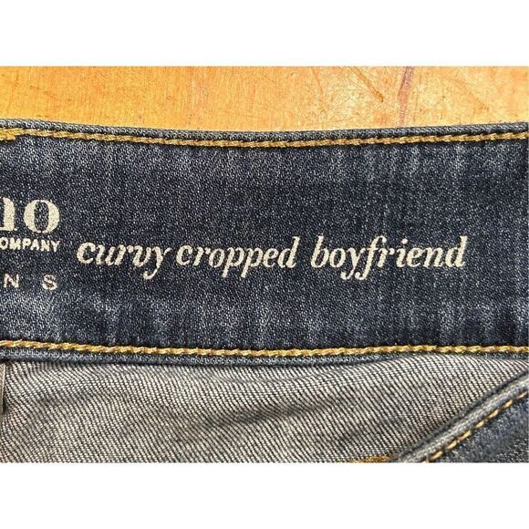 Soho New York & Company Women's Size 4 Curvy Boyfriend Jeans Distressed (4741) - Picture 8 of 9